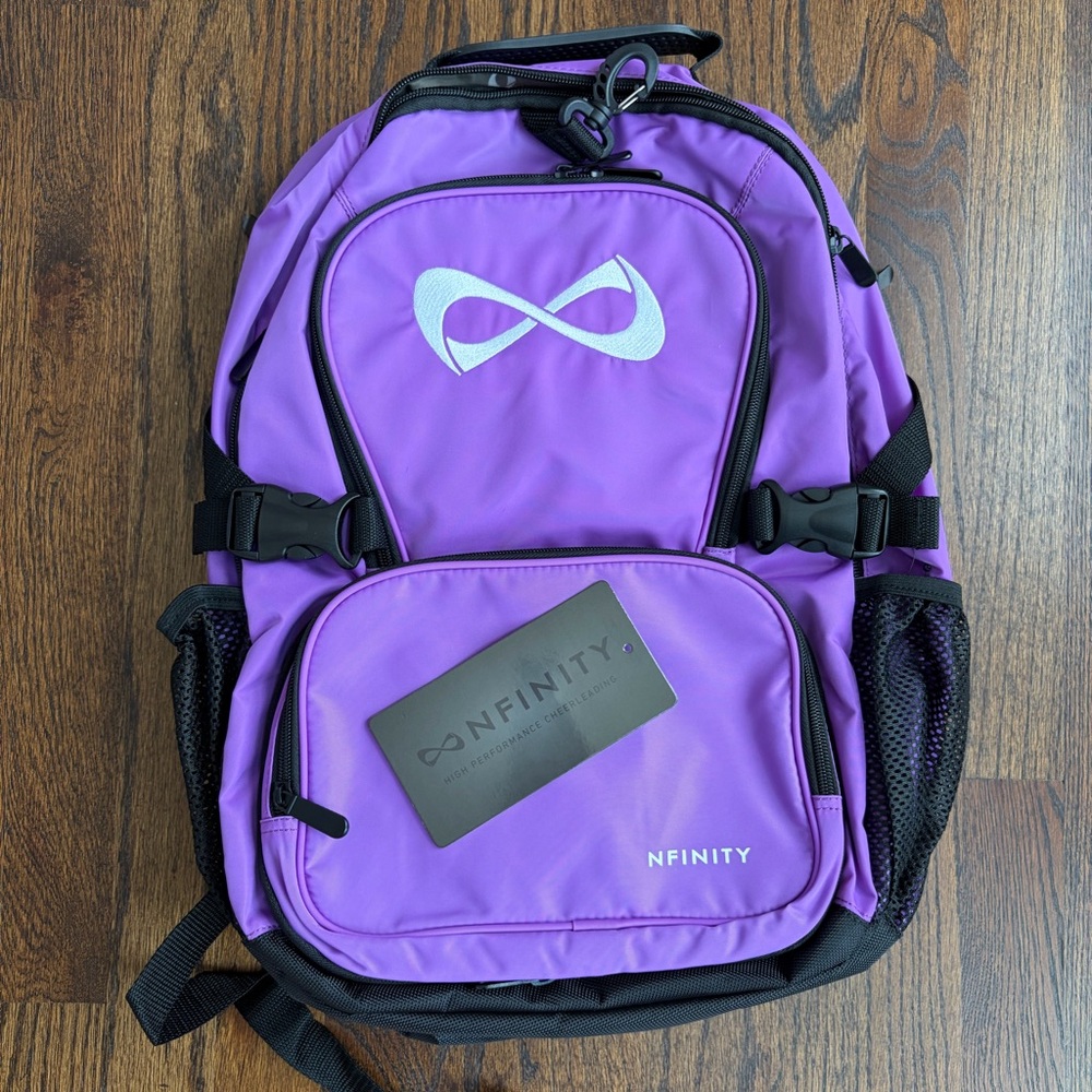 NFINITY Purple Classic Backpack NWT